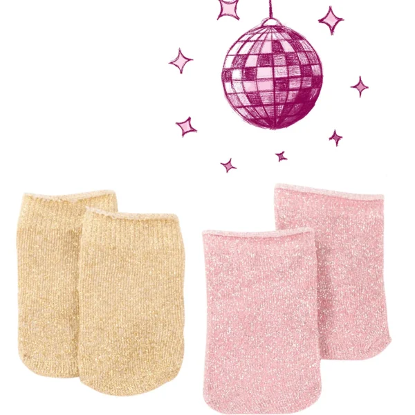 Götz Wäsche & Basics-Set Glitzersocken